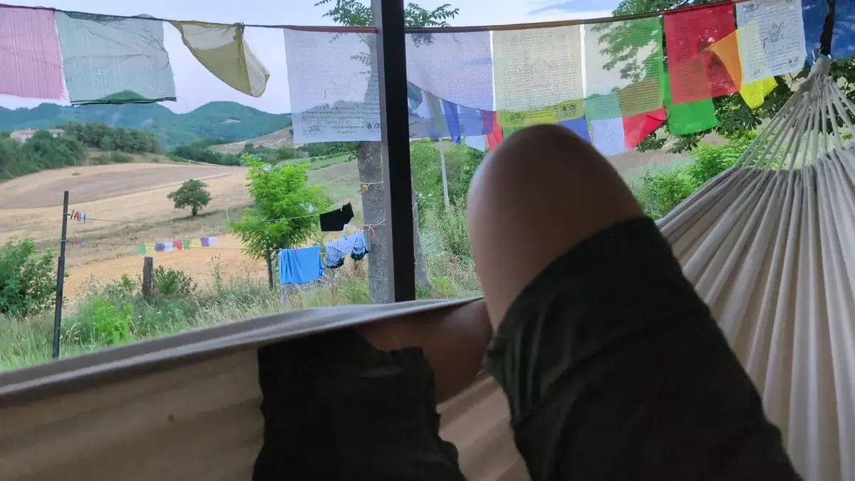 Tente triple dans le Jardin d'Éden
